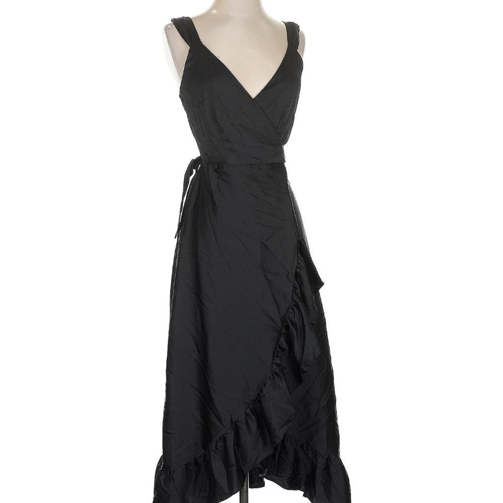 Francesca's Collections Black High Low Dress